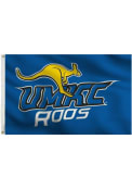 UMKC Roos 3x5 Blue Grommet Blue Silk Screen Grommet Flag