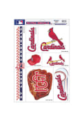 St Louis Cardinals 11x17 Multi-Use Auto Decal - Red
