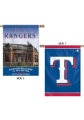 Texas Rangers 28x40 2 Sided Silk Screen Banner
