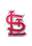 Sports Licensing Solutions St Louis Cardinals Aluminum Car Emblem - Red