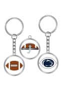Penn State Nittany Lions Football Spinner Keychain