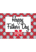 Nebraska Cornhuskers Fathers Day Card
