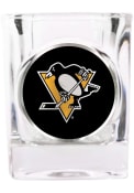 Pittsburgh Penguins 2oz Square Emblem Shot Glass