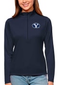 BYU Cougars Womens Antigua Tribute Pullover - Navy Blue