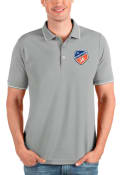 FC Cincinnati Antigua Affluent Polo Shirt - Grey