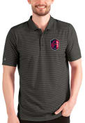St Louis City SC Antigua Esteem Polo Shirt - Black