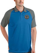 Philadelphia Union Antigua Nova Polo Shirt - Blue