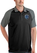 Sporting Kansas City Antigua Nova Polo Shirt - Black