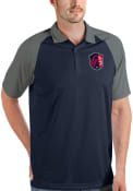 St Louis City SC Antigua Nova Polo Shirt - Navy Blue