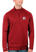 Rutgers Scarlet Knights Antigua Generation 1/4 Zip Pullover - Red