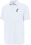 Antigua Mens White Cincinnati Bearcats Era Polo Shirt