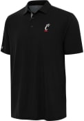 Antigua Mens Black Cincinnati Bearcats Era Polo Shirt