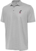 Antigua Mens White Cincinnati Bearcats Rings Polo Shirt