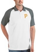 Pittsburgh Pirates Antigua Nova Polo Shirt - White