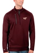 Virginia Tech Hokies Antigua Generation 1/4 Zip Pullover - Red