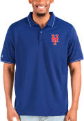 New York Mets Antigua Affluent Polos Shirt - Blue