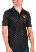Florida Panthers Antigua Spark Polo Shirt - Black