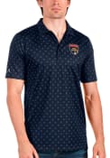 Florida Panthers Antigua Spark Polo Shirt - Navy Blue