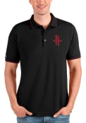 Houston Rockets Antigua Affluent Polo Shirt - Black
