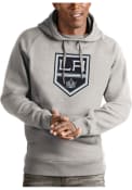 Los Angeles Kings Antigua Victory Hooded Sweatshirt - Grey