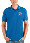 Oklahoma City Thunder Antigua Affluent Polo Shirt - Blue