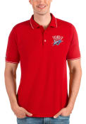 Oklahoma City Thunder Antigua Affluent Polo Shirt - Red