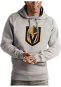 Vegas Golden Knights Antigua Victory Hooded Sweatshirt - Grey