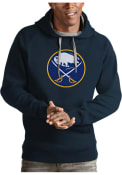 Buffalo Sabres Antigua Victory Hooded Sweatshirt - Navy Blue