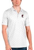 Miami Heat Antigua Spark Polo Shirt - White