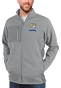 Los Angeles Rams Antigua Course Full Zip Jacket - Grey