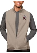 Cleveland Browns Antigua Course Vest - Oatmeal