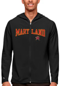 Maryland Terrapins Antigua Legacy Full Zip Jacket - Black