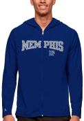 Memphis Tigers Antigua Legacy Full Zip Jacket - Blue