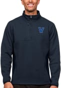 Villanova Wildcats Antigua Course Pullover Jackets - Navy Blue