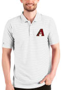 Arizona Diamondbacks Antigua Esteem Polo Shirt - White