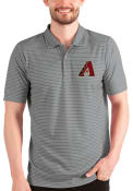 Arizona Diamondbacks Antigua Esteem Polo Shirt - Grey