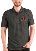 Arizona Diamondbacks Antigua Esteem Polo Shirt - Black