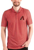 Arizona Diamondbacks Antigua Esteem Polo Shirt - Red