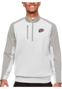UTEP Miners Antigua Team Pullover Jackets - White