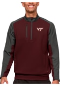 Virginia Tech Hokies Antigua Team Pullover Jackets - Maroon