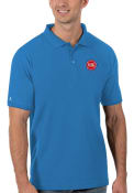 Detroit Pistons Antigua Legacy Pique Polo Shirt - Blue