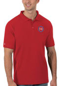 Detroit Pistons Antigua Legacy Pique Polo Shirt - Red