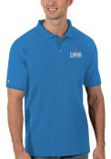 Los Angeles Clippers Antigua Legacy Pique Polo Shirt - Blue