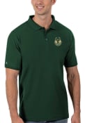 Milwaukee Bucks Antigua Legacy Pique Polo Shirt - Green