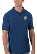 Oklahoma City Thunder Antigua Legacy Pique Polo Shirt - Blue