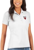 Chicago Bulls Womens Antigua Legacy Pique Polo Shirt - White