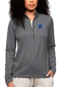 Memphis Tigers Womens Antigua Epic Pullover - Charcoal