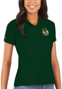 Milwaukee Bucks Womens Antigua Legacy Pique Polo Shirt - Green