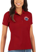Washington Wizards Womens Antigua Legacy Pique Polo Shirt - Red