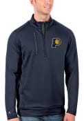 Indiana Pacers Antigua Generation 1/4 Zip Pullover - Navy Blue